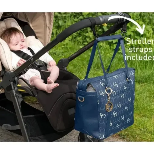 Clevamama - Bolsa de Fraldas Hannah Tote, Marinho