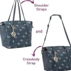 Clevamama - Bolsa de Fraldas Hannah Tote, Marinho