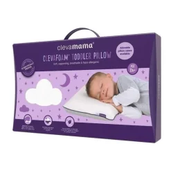 Clevamama - Clevafoam Foam Toddler Pillow - Toddler Bed Pillow