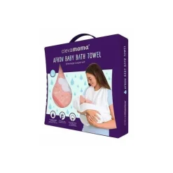 Clevamama Splash N Wrap Avental Toalha Coral Rosa - Toalha de Bebê
