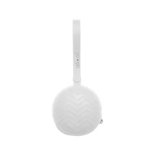 Clipe de chupeta de silicone Ali+Oli (branco)