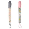 Clipes de chupeta Tomy JJ Cole 2 pk, rosa/cinza