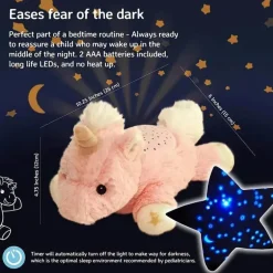 Cloud B - Mini projetor estrela de luz noturna calmante Dream Buddies, Ella The Unicorn