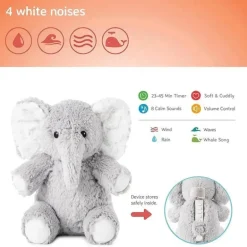 Cloud B - Máquina de Som com Sons Calmantes de Ruído Branco, Elliot Elephant