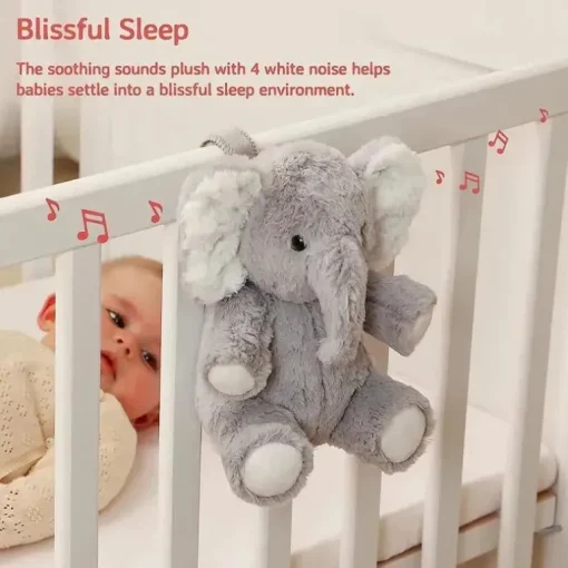 Cloud B - Máquina de Som com Sons Calmantes de Ruído Branco, Elliot Elephant