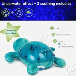 Cloud B - Ocean Projector Nightlight, Tranquil Turtle