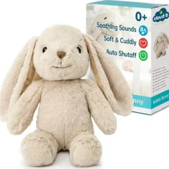 Cloud B - Pelúcia de coelho borbulhante com 4 sons calmantes
