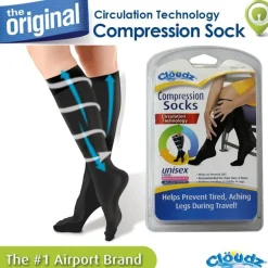 Cloudz - Compression Flight Socks, Large