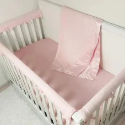 Cobertor American Baby - Heavenly Soft Chenille Minky Dot, Rosa