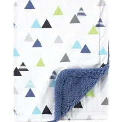 Cobertor Baby Vision com Costas Sherpa, Abstrato