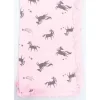 Cobertor de bebê de unicórnio rosa Kushies