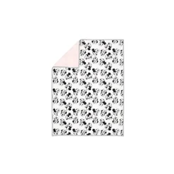 Cobertor de bebê Minnie Mouse preto e branco Lambs &amp; Ivy