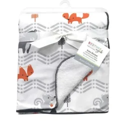 Cobertor de bolota original Lambs &amp; Ivy Bedtime Originals, cinza