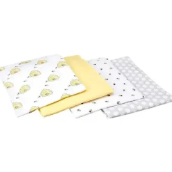 Cobertor de Flanela Baby Vision 4Pk, Abelha