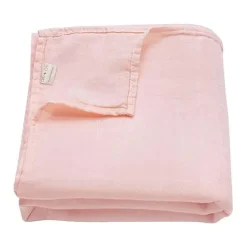 Cobertor de musselina Ali + Oli (rosa suave)
