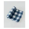 Cobertor de musselina de algodão pequeno unicórnio simples - Jack Plaid