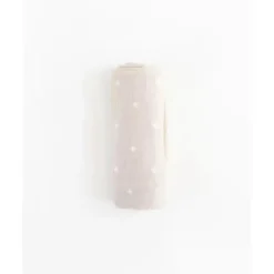Cobertor de musselina de algodão pequeno unicórnio simples - cruz taupe