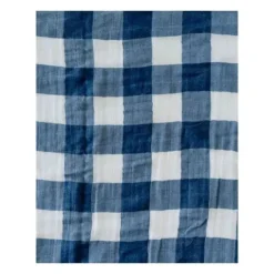 Cobertor de musselina de algodão pequeno unicórnio simples - Jack Plaid