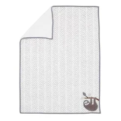 Cobertor macio para bebês Lambs &amp; Ivy Jungle