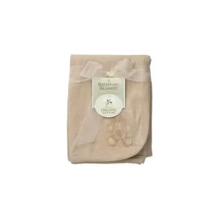 Cobertor Mocha de Algodão Orgânico Natural American Baby Company