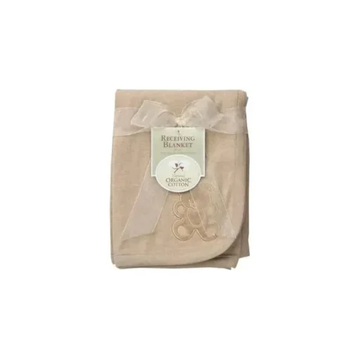 Cobertor Mocha de Algodão Orgânico Natural American Baby Company