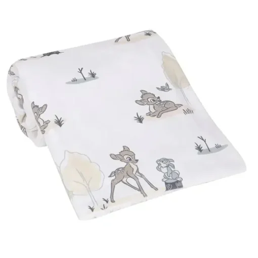 Cobertor Sherpa Lambs &amp; Ivy Minky Sherpa, Bambi