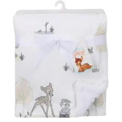 Cobertor Sherpa Lambs &amp; Ivy Minky Sherpa, Bambi