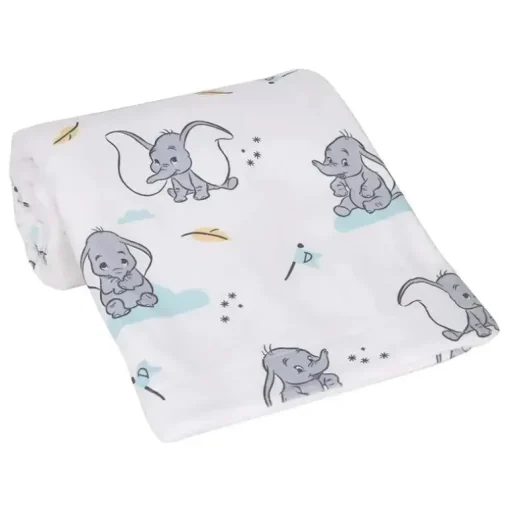 Cobertor Sherpa Lambs &amp; Ivy Minky Sherpa, Dumbo