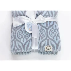 Cobertores de bebê para carrinho de bebê super macios Piccolo Bambino, azul