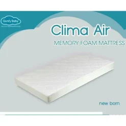 Colchão de espuma com memória Air confortável para bebê Clima