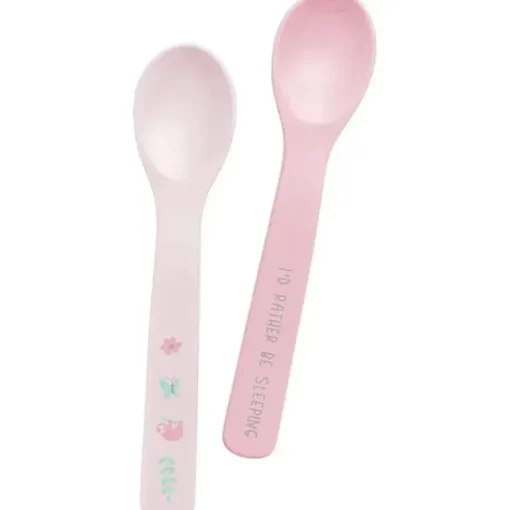 Colheres de bebê 100% silicone Stephen Joseph, coelho