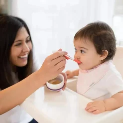 Colheres para bebês com ponta macia Dr. Brown, colheres para alimentação infantil, pacote com 6 unidades