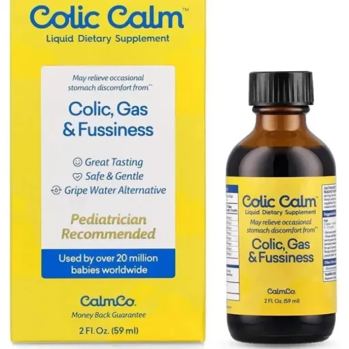 Colic Calm - Alívio de gases para bebês Gripe Water Alívio de cólicas, constipação e refluxo