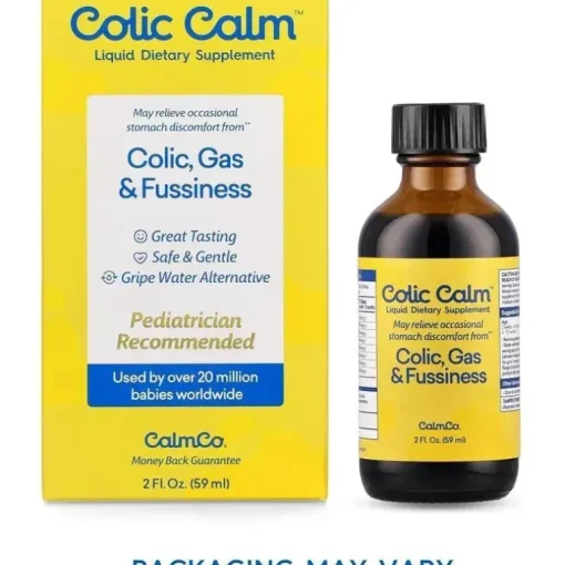 Colic Calm - Gripe Water, gotas para alívio de cólicas e gases infantis