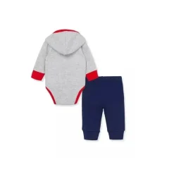 Conjunto Bodysuit Little Me Valentines - Marinho