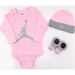 Conjunto básico manga longa rosa Haddad Jordan