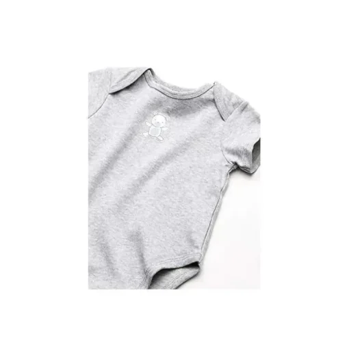 Conjunto de 3 calças Little Me - Ursos, cinza