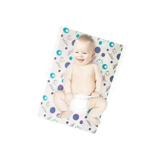 Conjunto de 10 tapetes de troca descartáveis ​​Baby Works