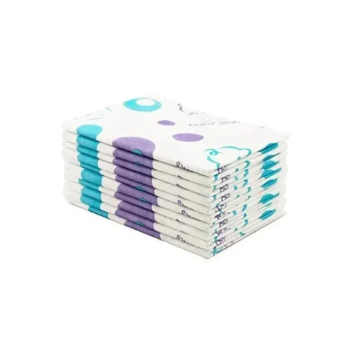 Conjunto de 10 tapetes de troca descartáveis ​​Baby Works