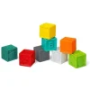 Conjunto de Blocos Infantino Squeeze &amp; Stack, Multicolorido
