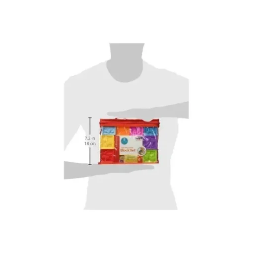 Conjunto de Blocos Infantino Squeeze &amp; Stack, Multicolorido