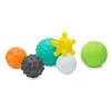 Conjunto de bolas múltiplas texturizadas Infantino, multicoloridas