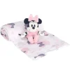 Conjunto de brinquedos de pelúcia e cobertor Lambs &amp; Ivy Swaddle, Minnie Mouse