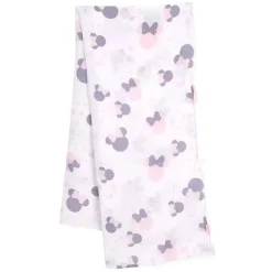 Conjunto de brinquedos de pelúcia e cobertor Lambs &amp; Ivy Swaddle, Minnie Mouse