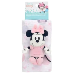 Conjunto de brinquedos de pelúcia e cobertor Lambs &amp; Ivy Swaddle, Minnie Mouse