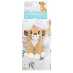 Conjunto de brinquedos de pelúcia e cobertor Cordeiros e Ivy Swaddle, Rei Leão
