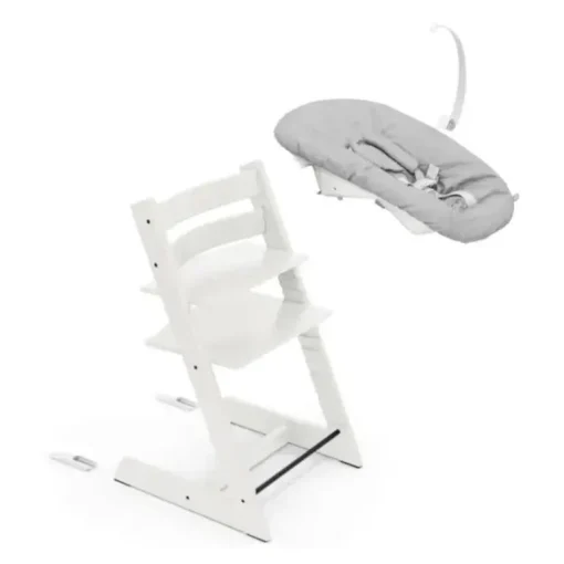 Conjunto de cadeira alta Stokke - Tripp Trapp, branco