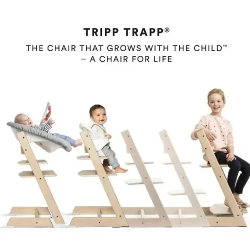 Conjunto de cadeira alta Stokke - Tripp Trapp, branco