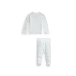 Conjunto de calça de malha de algodão orgânico manga longa Polo Ralph Lauren Baby - menino, cinza
