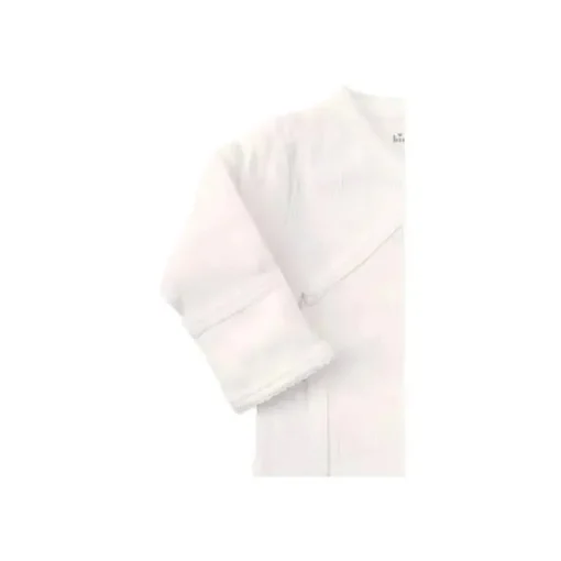 Conjunto de camiseta/calça Kissy Kissy Pointelle Cross, branco